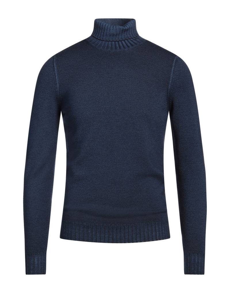 MOORER Rollkragenpullover Herren Marineblau von MOORER