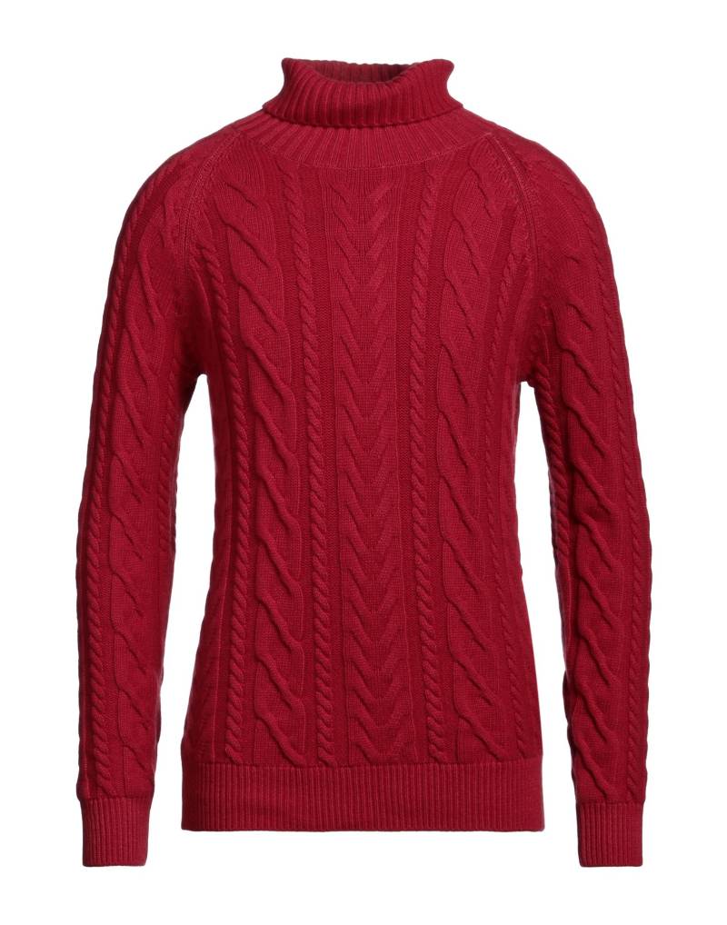 MOORER Rollkragenpullover Herren Purpur von MOORER