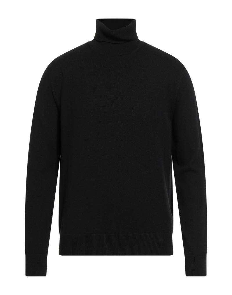 MOORER Rollkragenpullover Herren Schwarz von MOORER