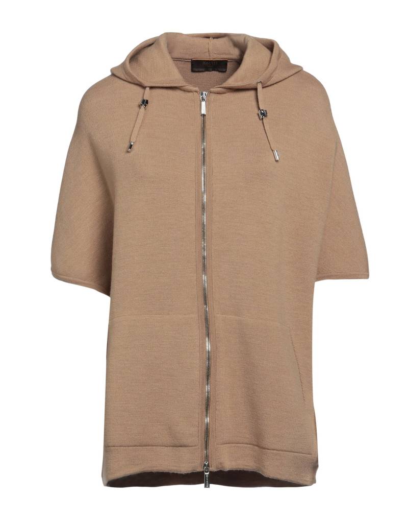 MOORER Strickjacke Damen Kamel von MOORER