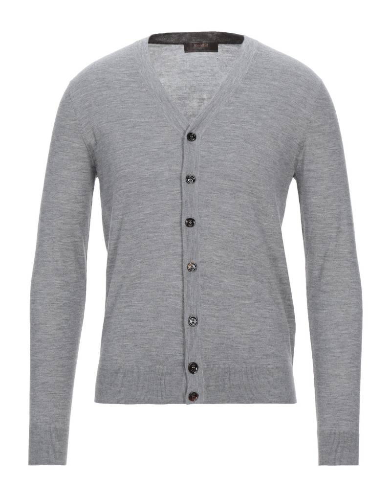 MOORER Strickjacke Herren Grau von MOORER