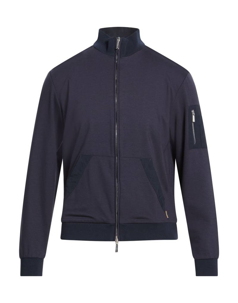 MOORER Sweatshirt Herren Nachtblau von MOORER