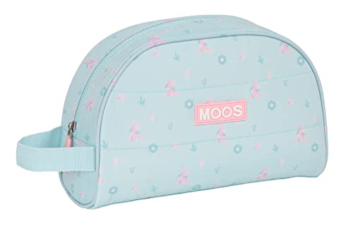 MOOS - Kleine Schultasche für Kinder mit Griff, Kulturbeutel für Kinder, anpassbar an den Kinderwagen, ideal für Kinder von 5 bis 14 Jahren, bequem und vielseitig, Qualität und Widerstandsfähigkeit, von Moos