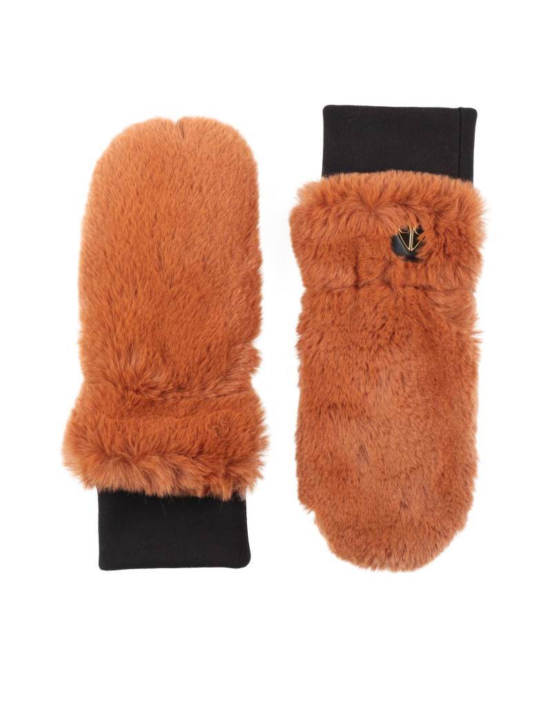 MOOSE KNUCKLES Handschuhe Damen Kamel von MOOSE KNUCKLES