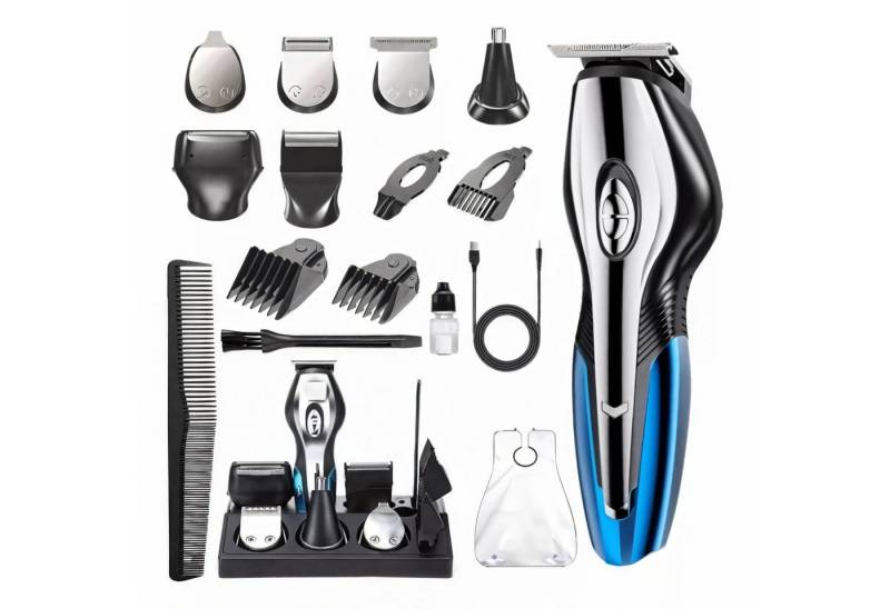 MOPUEA Haarschneider Haarschneidemaschine Profi Haarschneider Herren Haartrimmer, Styling Set Wasserdicht, Barttrimmer Präzisionstrimmer Langhaarschneider von MOPUEA