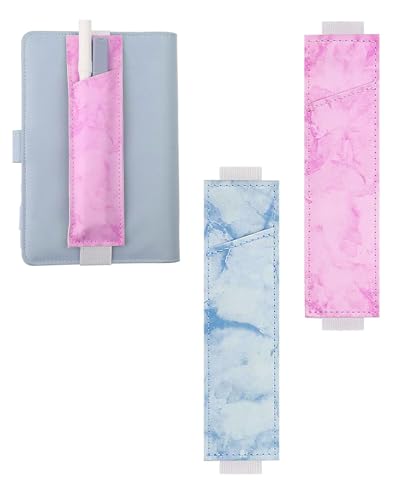 MOPZIJA 2 Stück Stiftetui, Stiftemäppchen mit Gummizug, Etui für Eingabestift von MOPZIJA