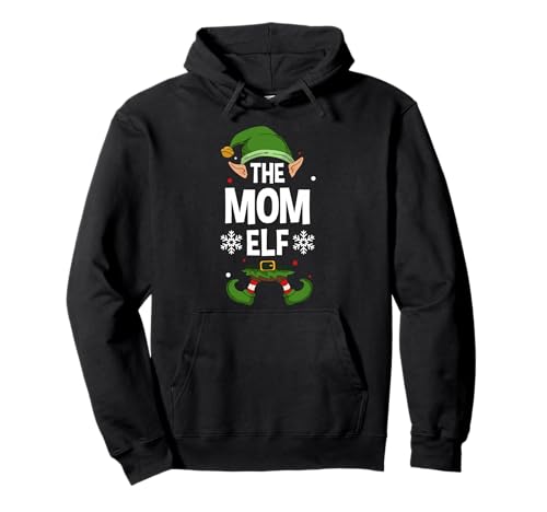 The Mom Elf Party Familiengruppe Matching Mother X-Mas Mama Pullover Hoodie von >>MORE FAMILY XMAS AND CHRISTMAS ELF DESIGNS HERE
