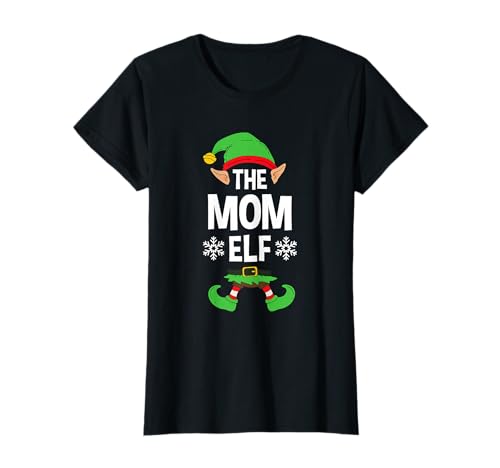 The Mom Elf Party Familiengruppe Matching Mother X-Mas Mama T-Shirt The Mom Elf Party Familiengruppe Matching Mother X-Mas Mama T-Shirt von >>MORE FAMILY XMAS AND CHRISTMAS ELF DESIGNS HERE