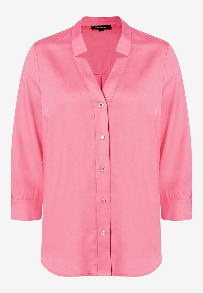 Lyocell Bluse, sorbet pink, Sommer-Kollektion von MORE & MORE