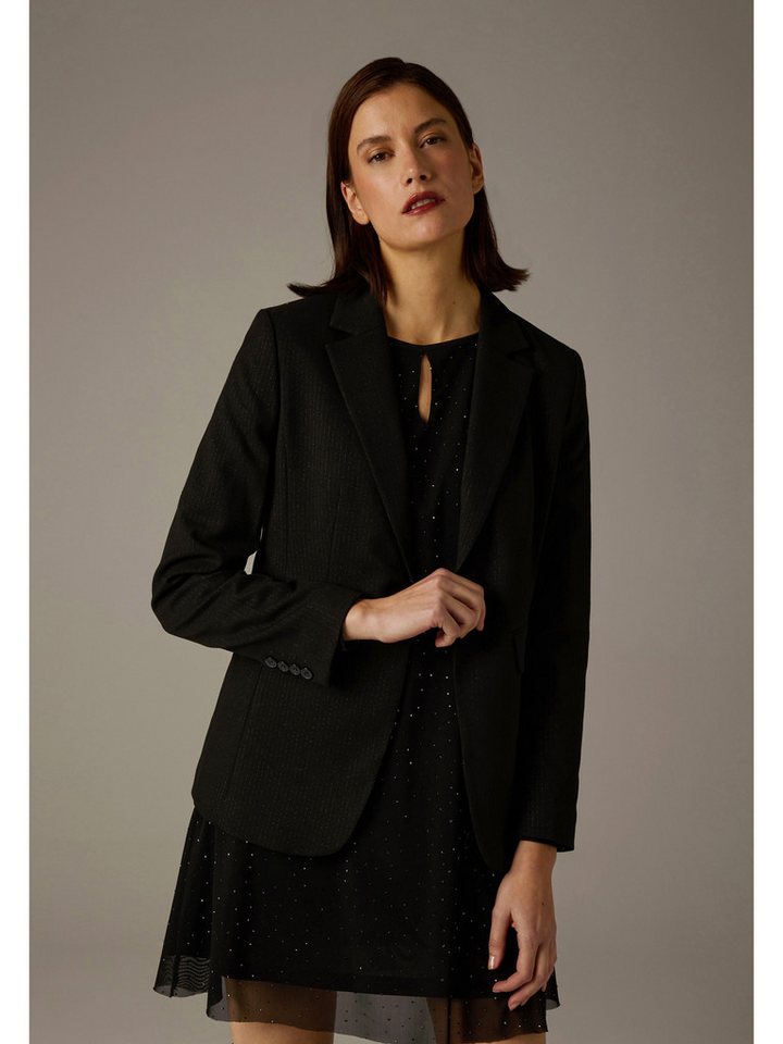 MORE&MORE A-Linien-Kleid glitzerndes Partykleid von MORE&MORE