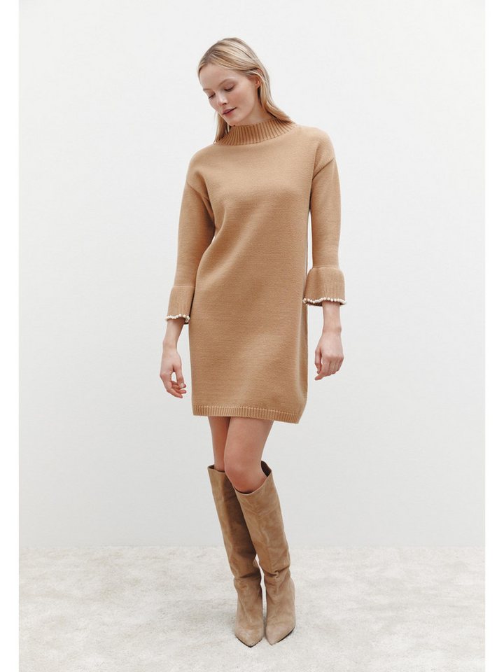 MORE&MORE A-Linien-Kleid softes, feminines Strickkleid von MORE&MORE