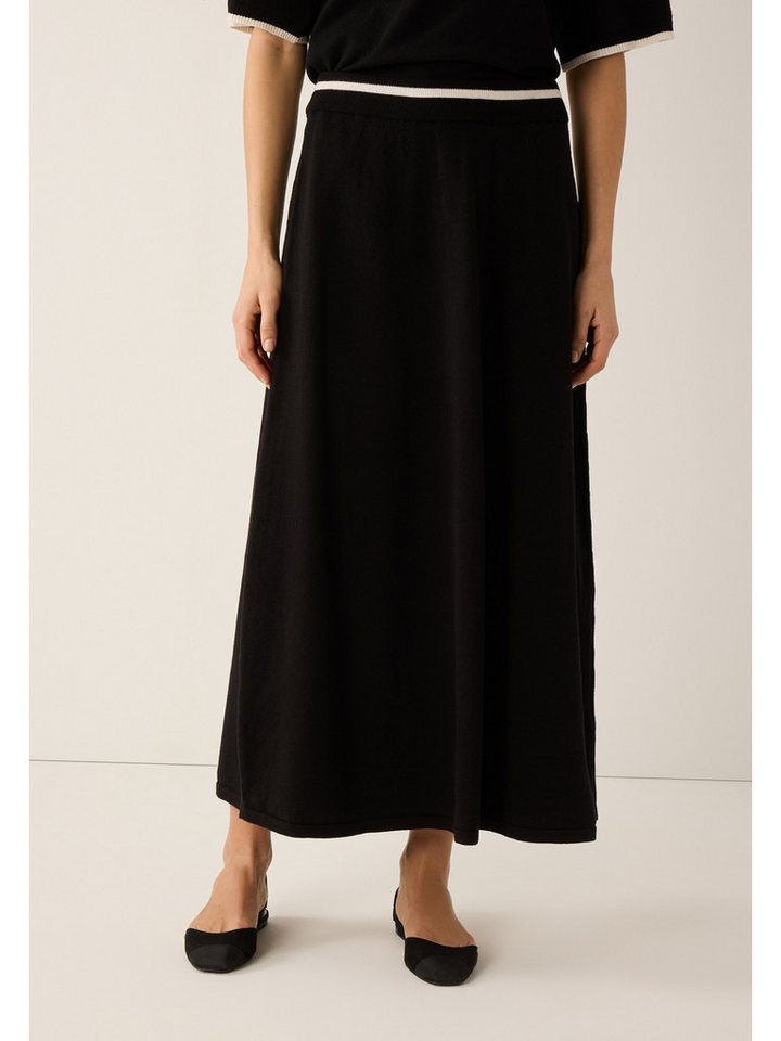 MORE&MORE A-Linien-Rock glockig weiter Maxi-Schlupf-Strickrock von MORE&MORE