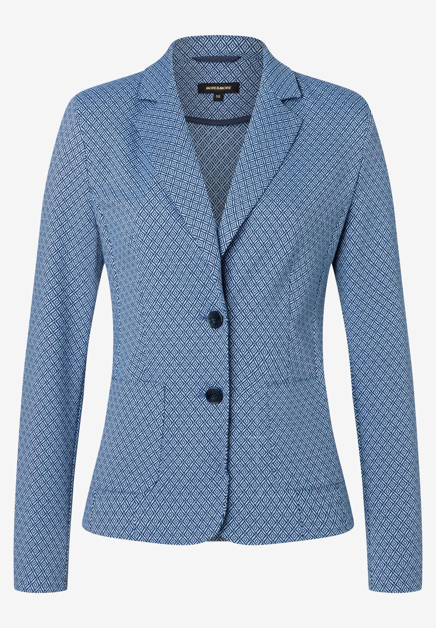 MORE & MORE - Anzüge / Blazer / Sakkos Weiblich blau - Gr. - 38 von MORE & MORE