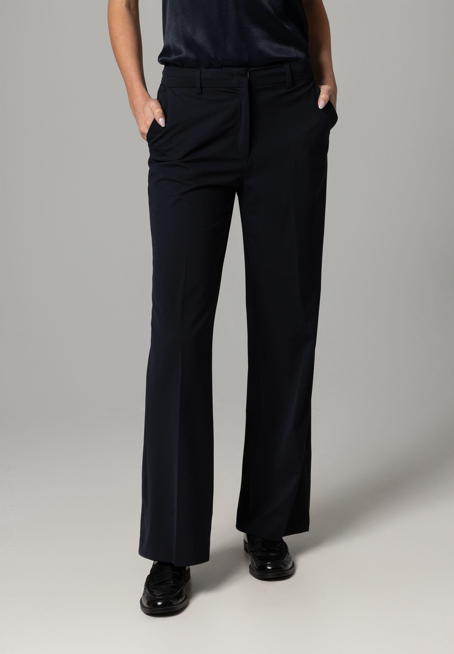 MORE & MORE - Anzughose blau - Gr. - 42 von MORE & MORE