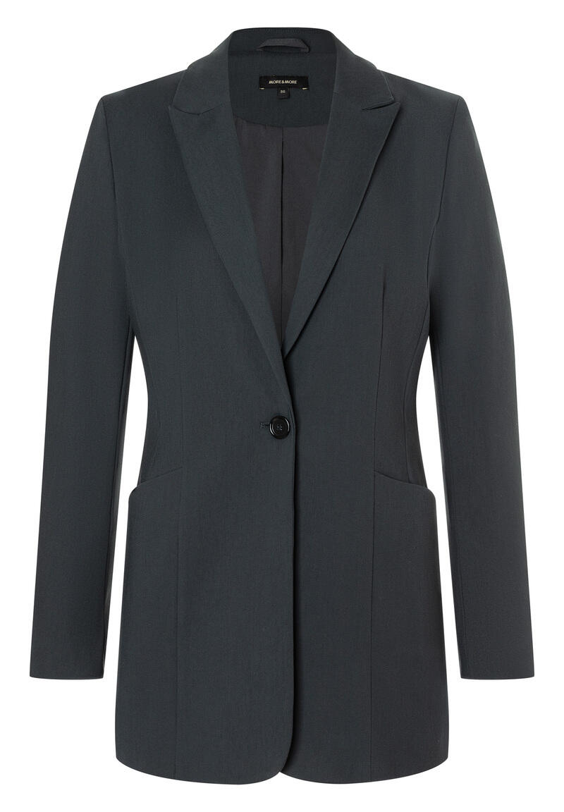 MORE & MORE - Blazer dunkelgrau Frühjahrs-Kollektion anthrazit - Gr. - 34 von MORE & MORE