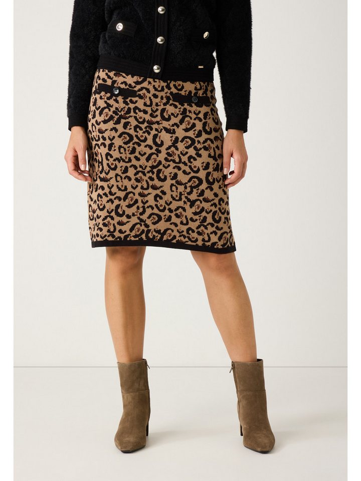 MORE&MORE Bleistiftrock figurbetonter, kurzer Schlupfrock von MORE&MORE