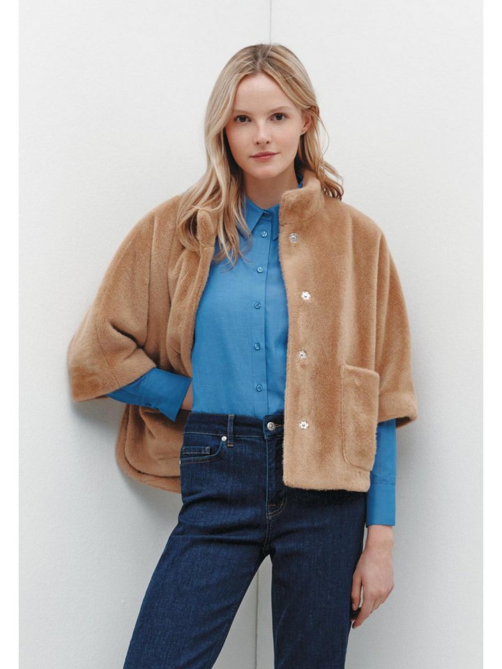 MORE&MORE Blouson kuschelweiche Kunstfell-Jacke von MORE&MORE