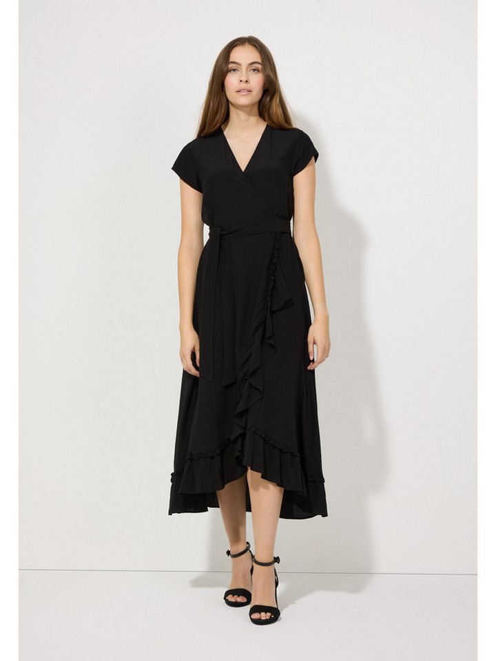 MORE&MORE Blusenkleid Maxi-Wickelkleid von MORE&MORE