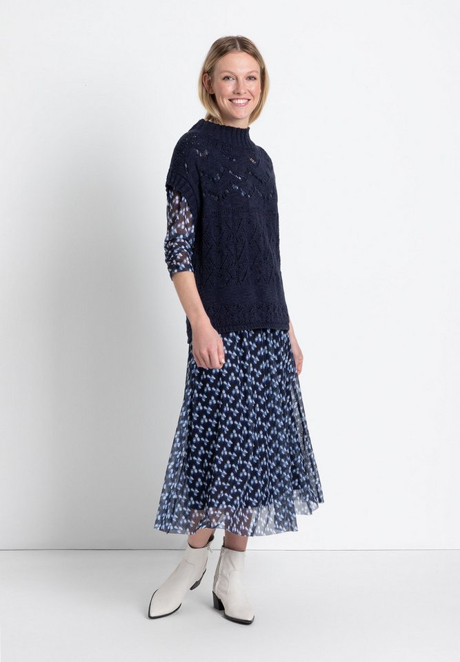 MORE&MORE Blusenkleid Meshkleid von MORE&MORE