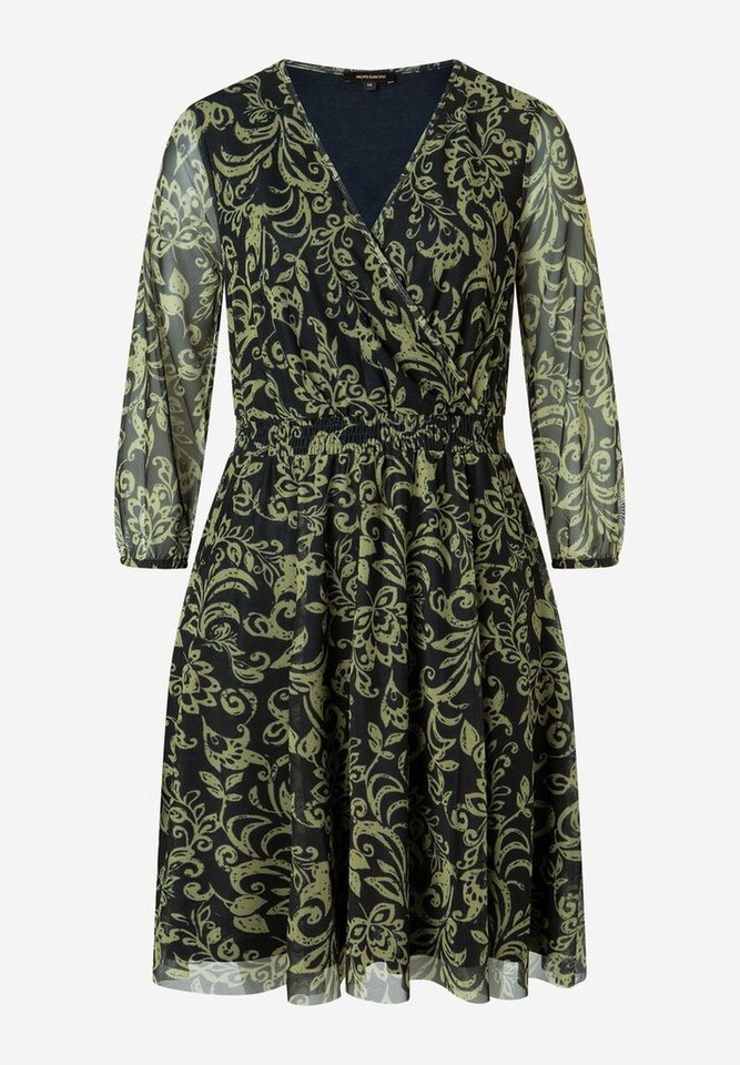MORE&MORE Blusenkleid Printed Mesh Dress MORE&MORE Blusenkleid Printed Mesh Dress von MORE&MORE