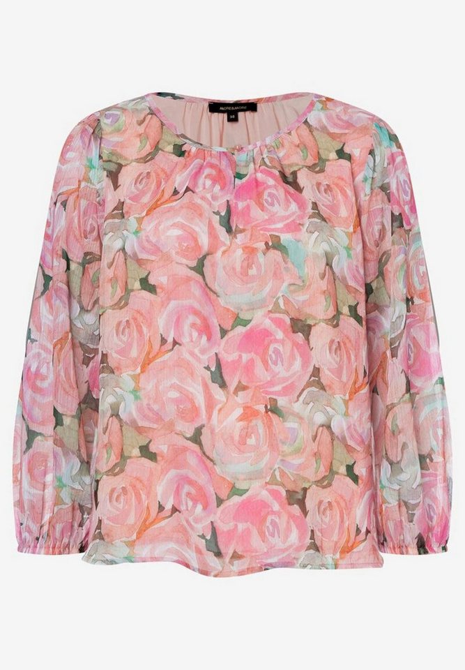 MORE&MORE Blusenshirt Chiffon Blouse von MORE&MORE