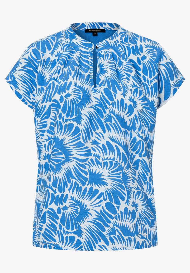 MORE & MORE - Blusenshirt blau - Gr. - 38 von MORE & MORE