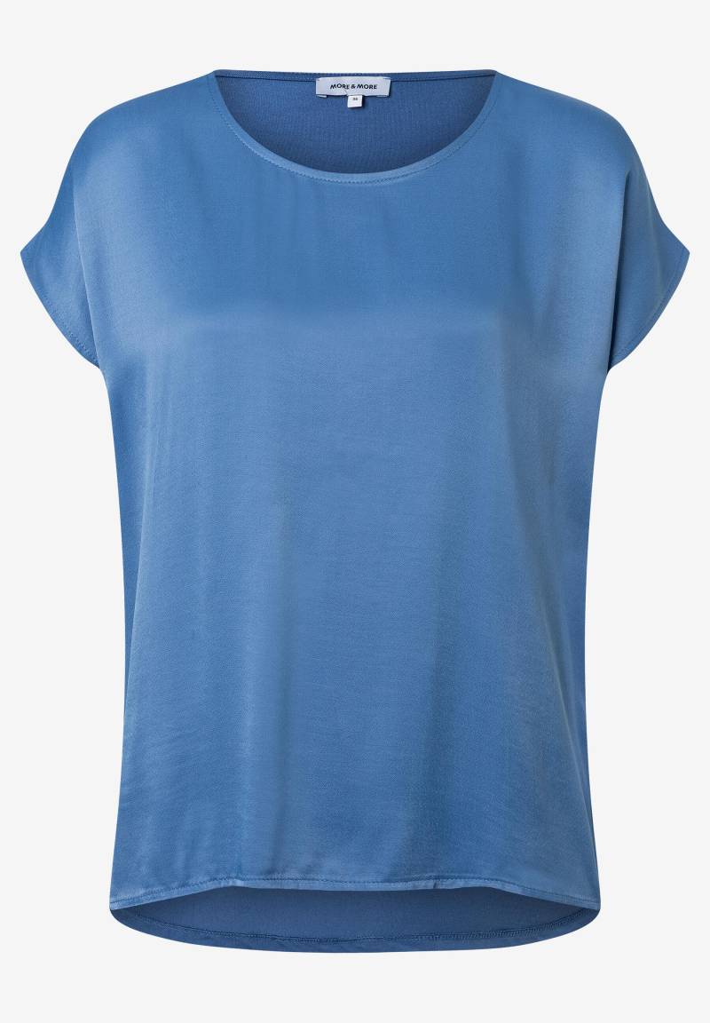 MORE & MORE - Blusenshirt blau - Gr. - 38 von MORE & MORE