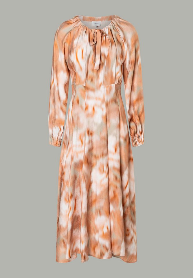 MORE&MORE Chiffonkleid Blurry Rose Print Dr von MORE&MORE