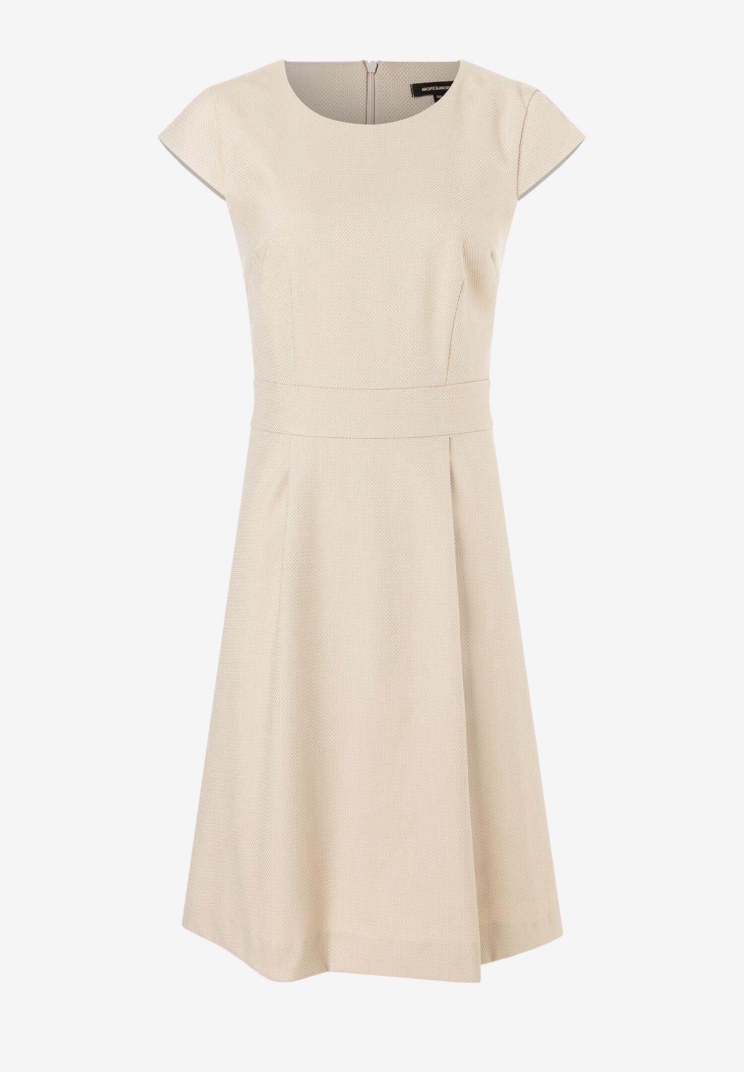 MORE & MORE - Etuikleid beige - Gr. - 40 von MORE & MORE