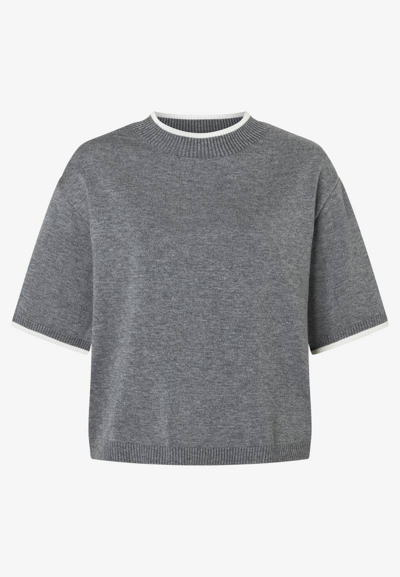 MORE & MORE - Feinstrick-Pullover grau - Gr. - 44 von MORE & MORE