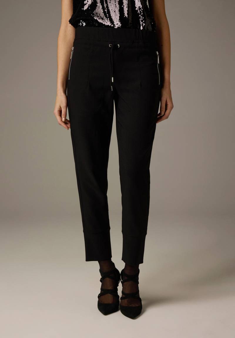 MORE & MORE - Gepflegte Jogger-Pants schwarz - Gr. - 38 von MORE & MORE