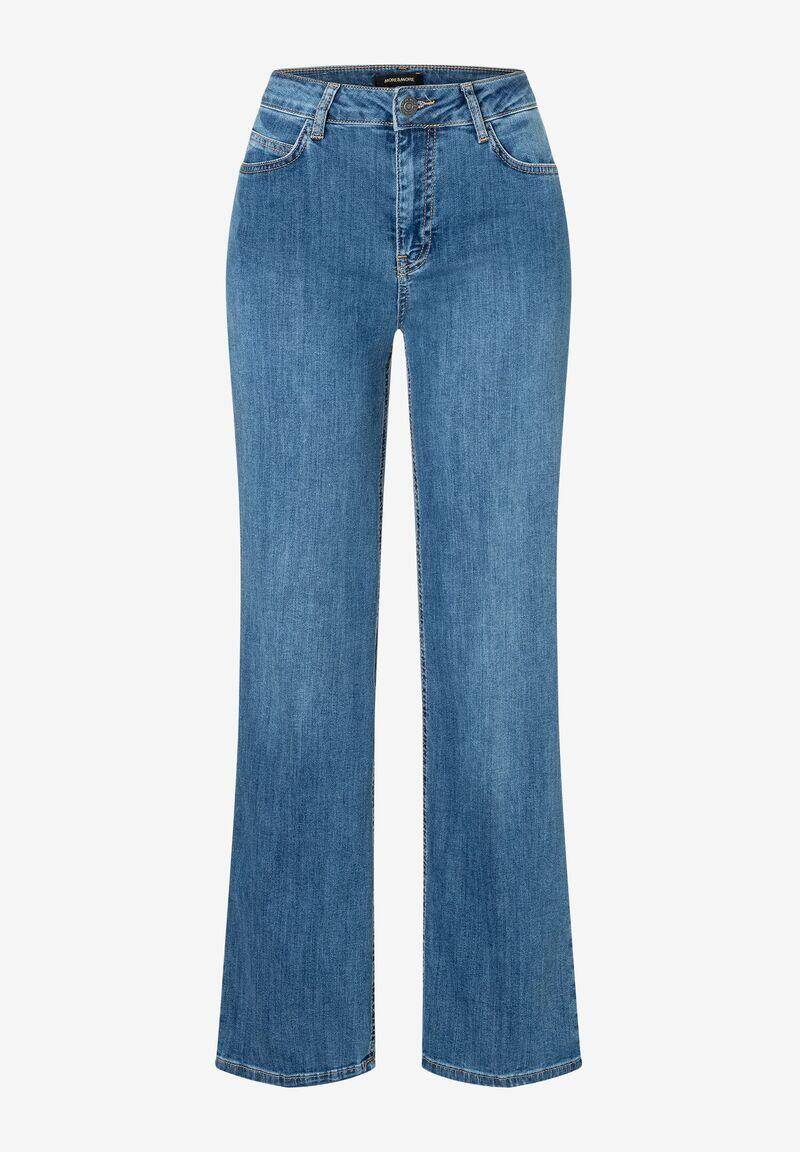 MORE & MORE - Gerade Jeans blau - Gr. - 42 von MORE & MORE