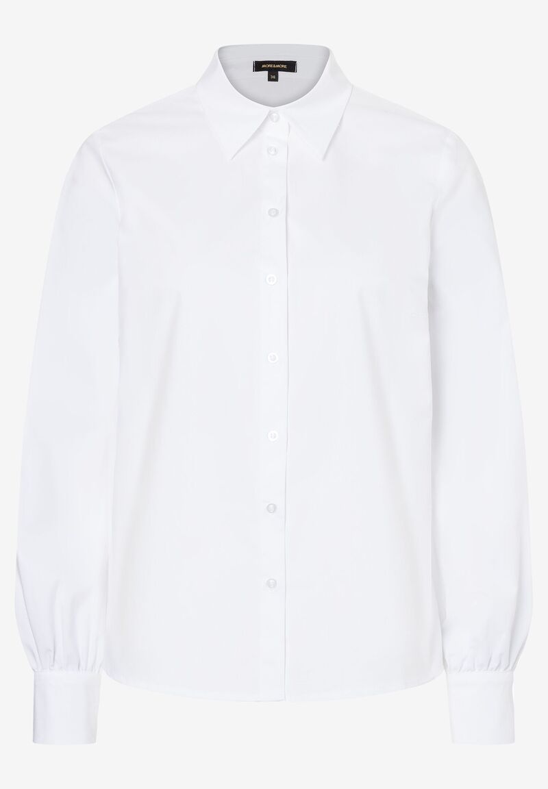MORE & MORE - Hemdbluse weiß - Gr. - 42 von MORE & MORE