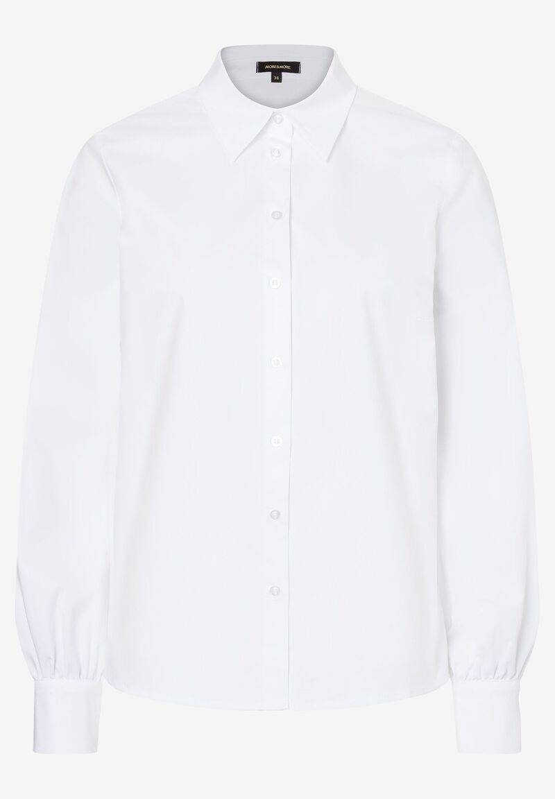 MORE & MORE - Hemdbluse weiß - Gr. - 42 von MORE & MORE