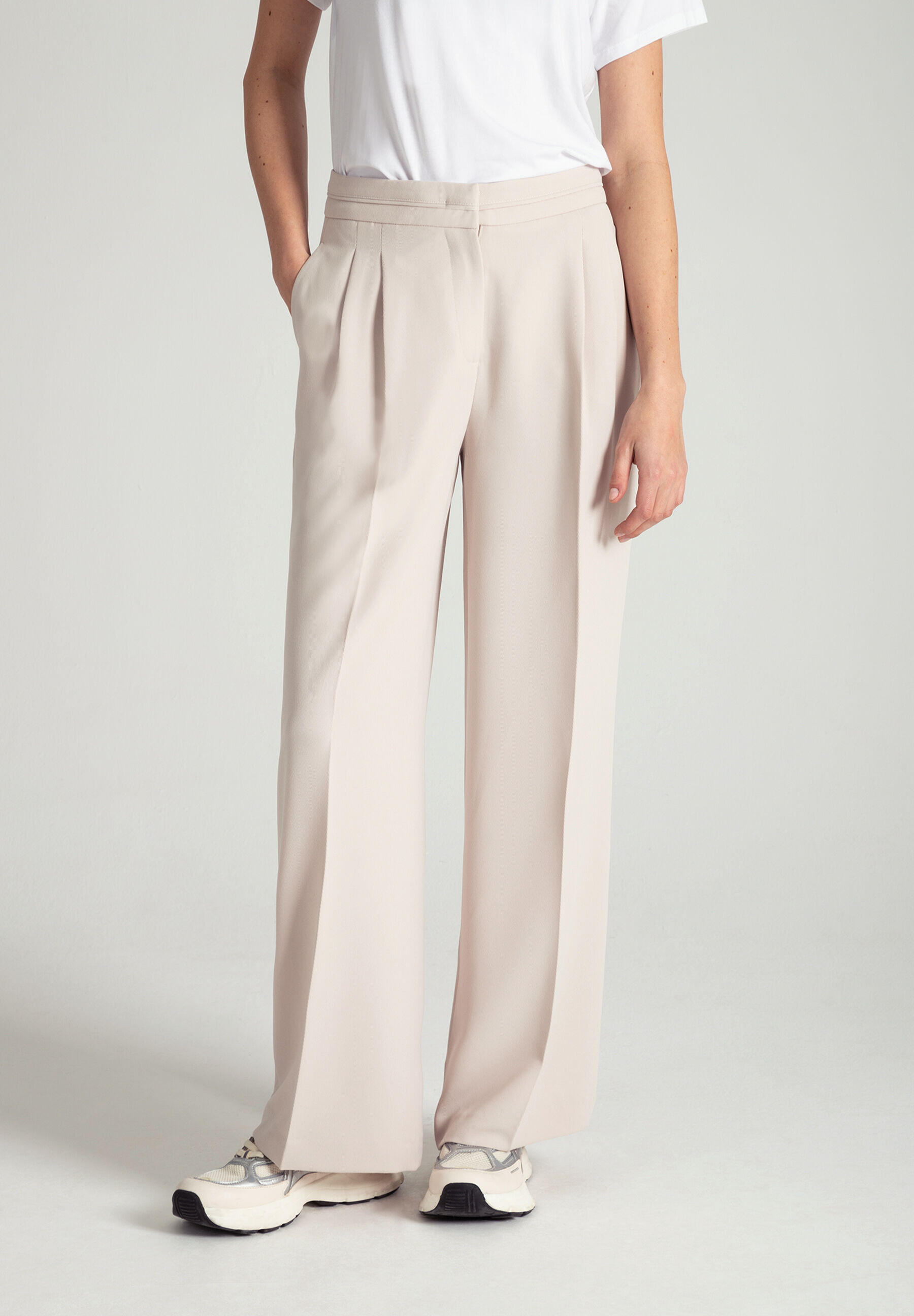 MORE & MORE - Hose weiß - Gr. - 42 von MORE & MORE