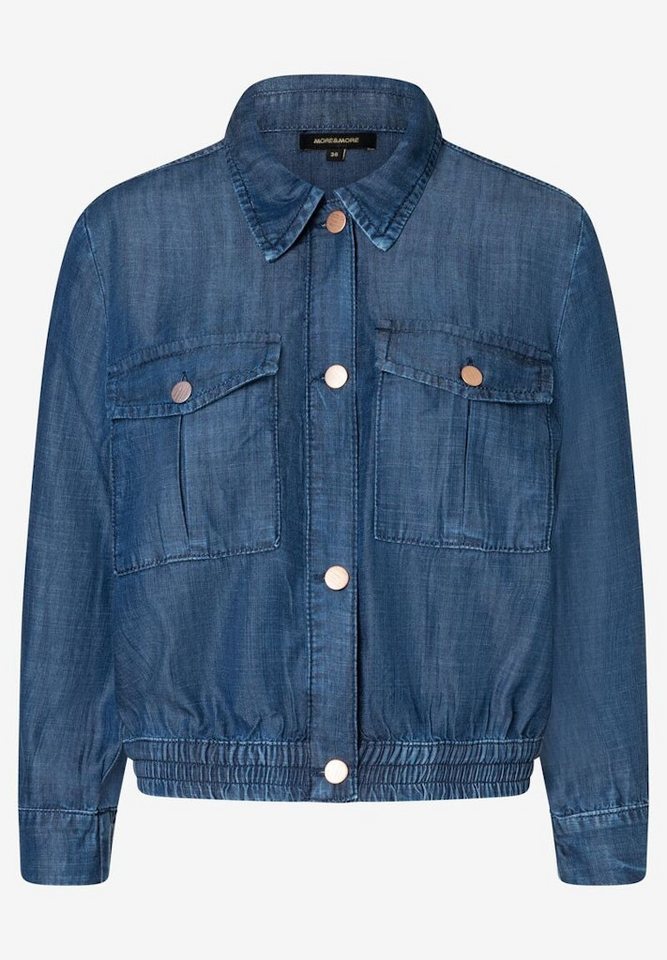 MORE&MORE Jackenblazer Tencel Denim Blouson MORE&MORE Jackenblazer Tencel Denim Blouson von MORE&MORE