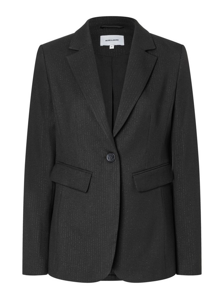 MORE&MORE Jackenblazer eleganter Blazer, feiner Nadelstreifen von MORE&MORE