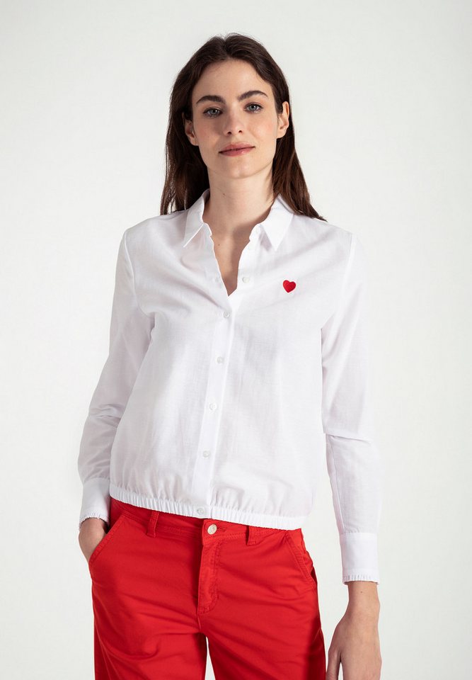 MORE&MORE Kurzarmbluse Leinenbluse von MORE&MORE