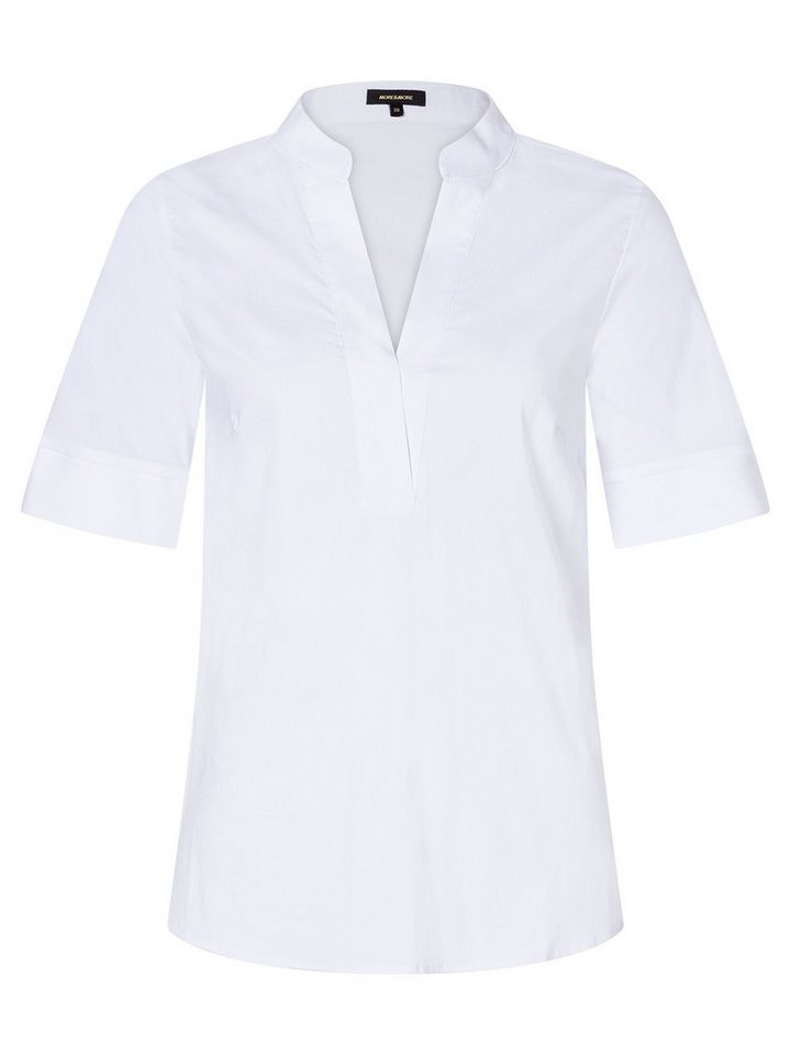 MORE&MORE Kurzarmbluse Stretchbluse von MORE&MORE