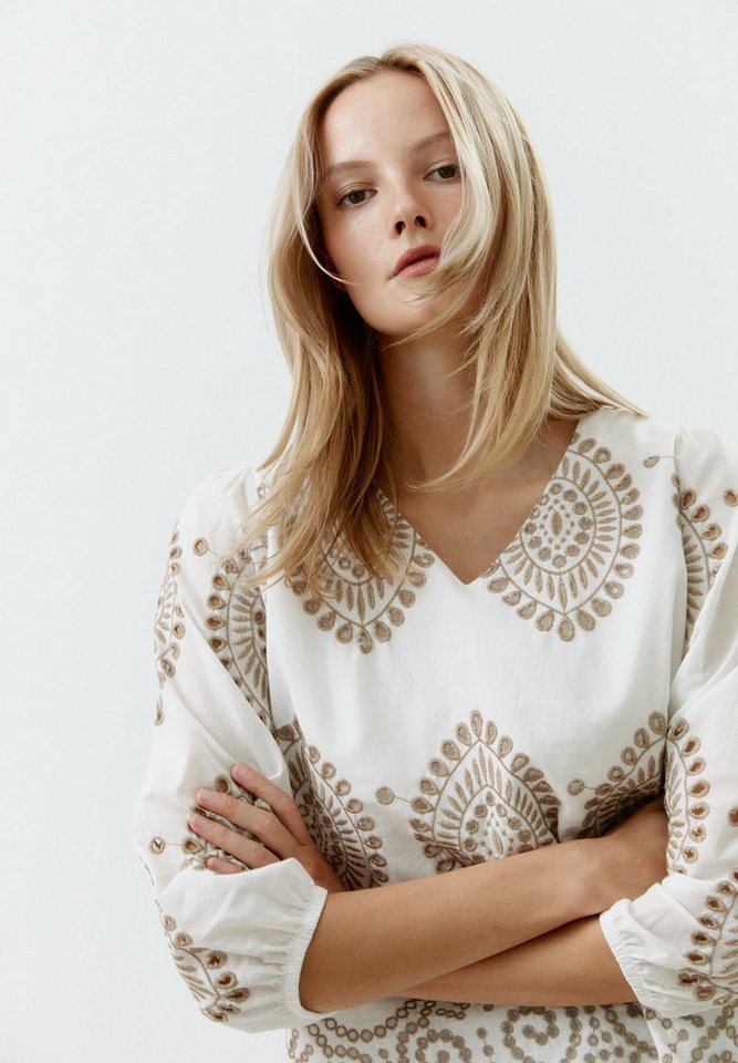 MORE&MORE Kurzarmbluse von MORE&MORE