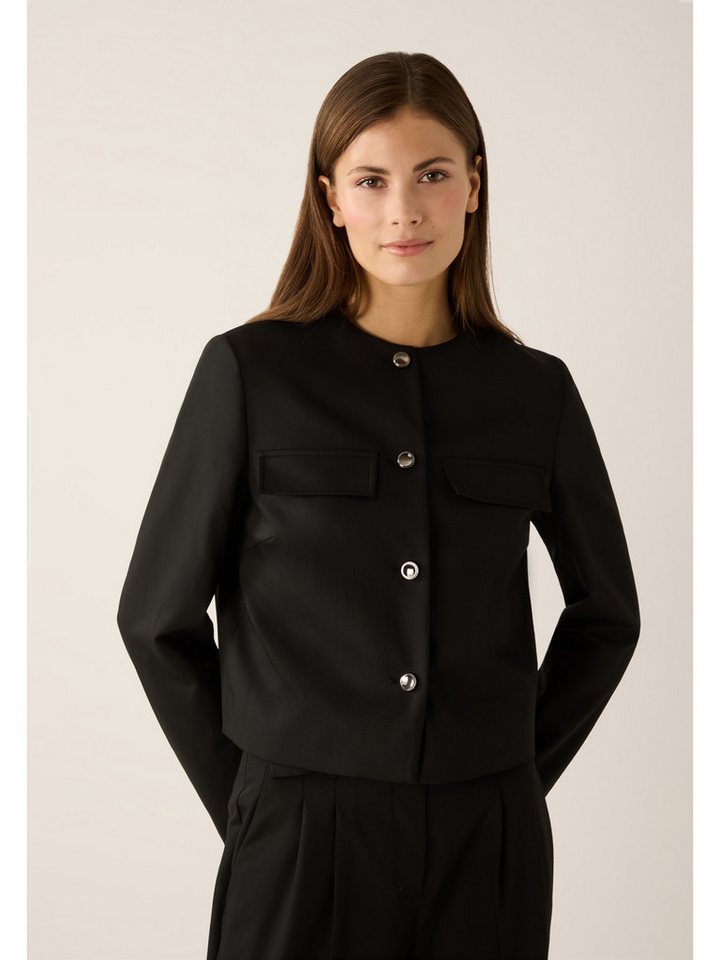 MORE&MORE Kurzblazer stylishe Kurz-Jacke, Boxy-Shape von MORE&MORE