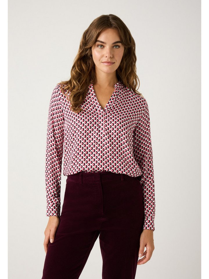 MORE&MORE Langarmbluse Schlupfbluse lockere Form, langarm von MORE&MORE