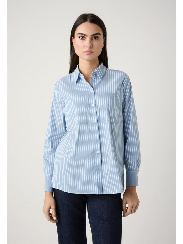 MORE&MORE Langarmbluse lange, weite Stretch-Langarmbluse von MORE&MORE