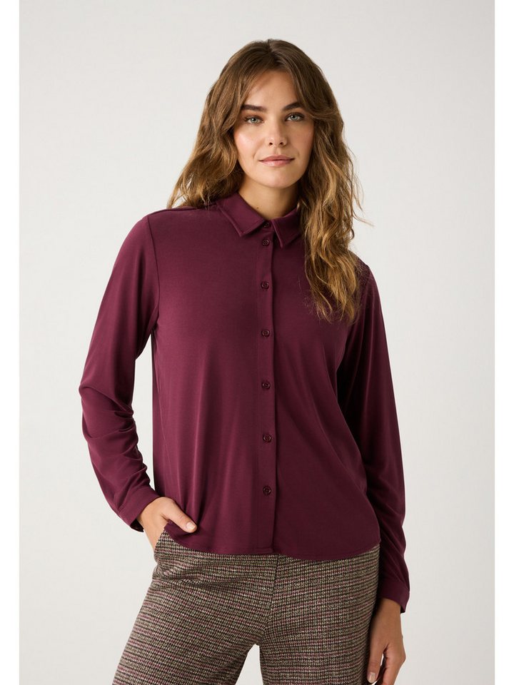 MORE&MORE Langarmbluse softe Stretchbluse Jersey von MORE&MORE