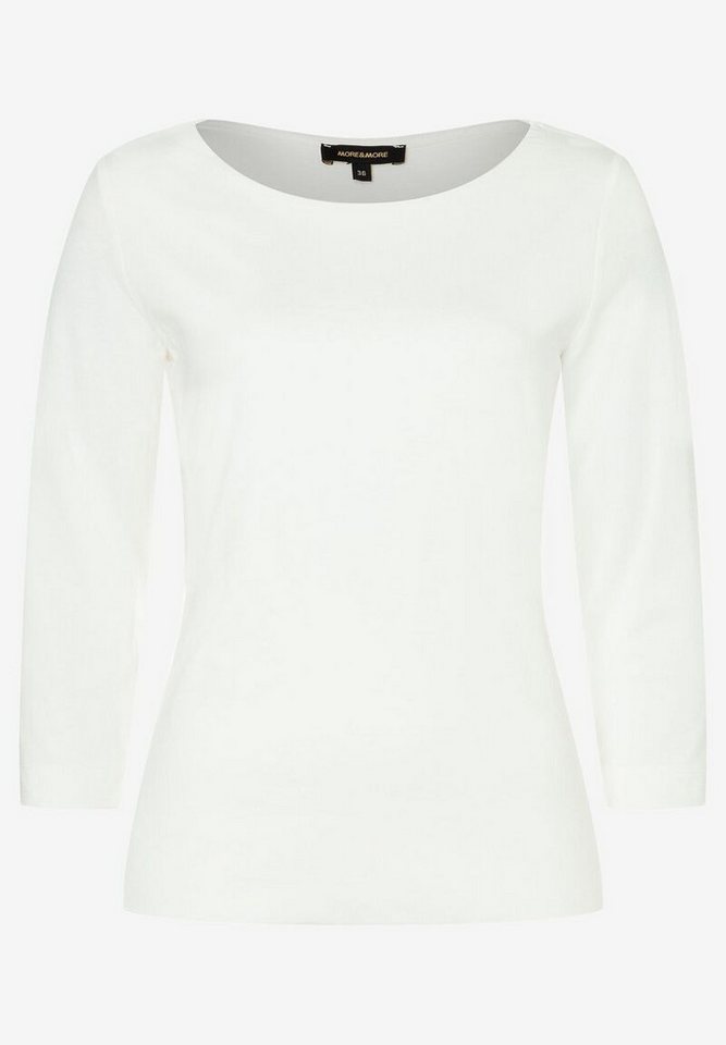 MORE&MORE Langarmshirt Shirt 3/4 Arm ecru Frühjahrs-Kollektion MORE&MORE Langarmshirt Shirt 3/4 Arm ecru Frühjahrs-Kollektion von MORE&MORE