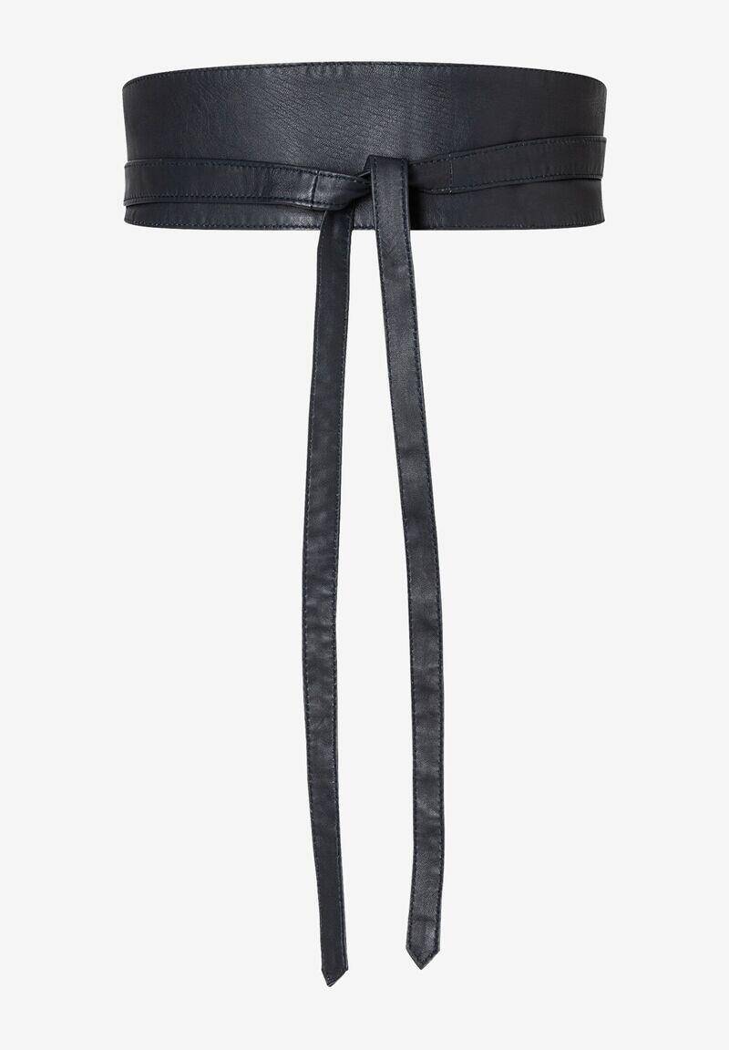 MORE & MORE - Ledergürtel blau - Gr. - 95 von MORE & MORE