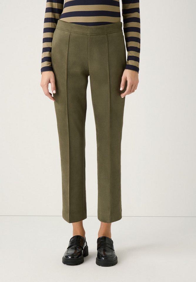 MORE&MORE Lederimitathose Alcantara Kickflare von MORE&MORE