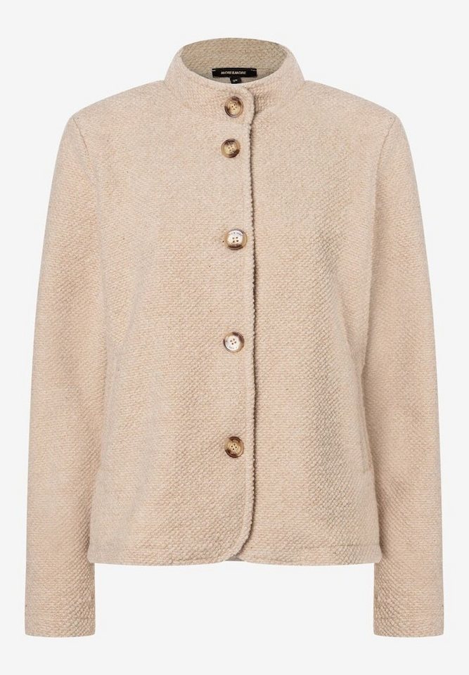 MORE&MORE Outdoorjacke Jersey Jacket with Buttons von MORE&MORE