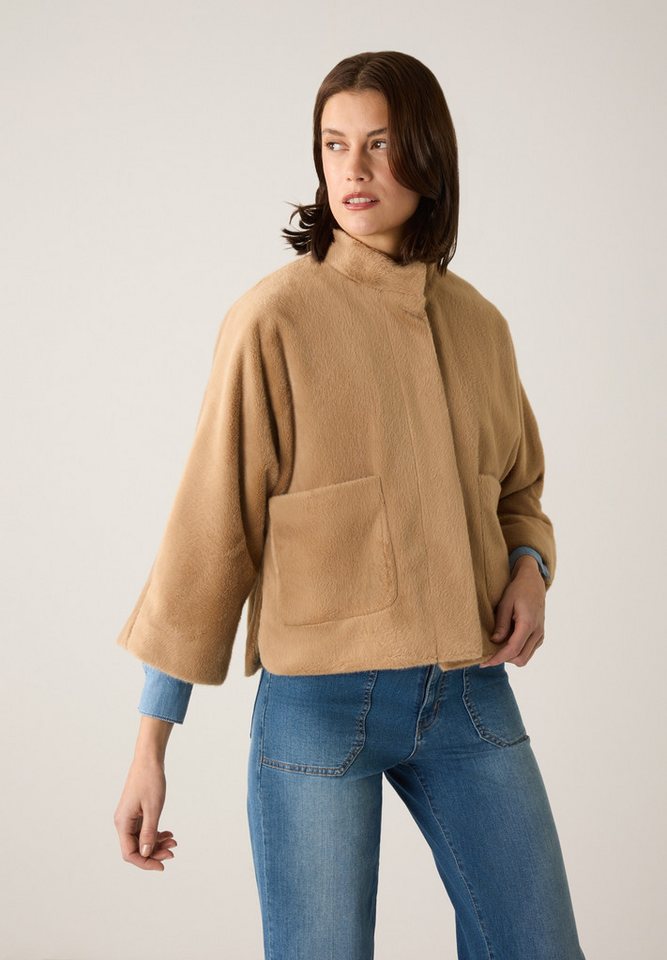 MORE&MORE Plüschjacke Fake Fur Cape Jacket von MORE&MORE