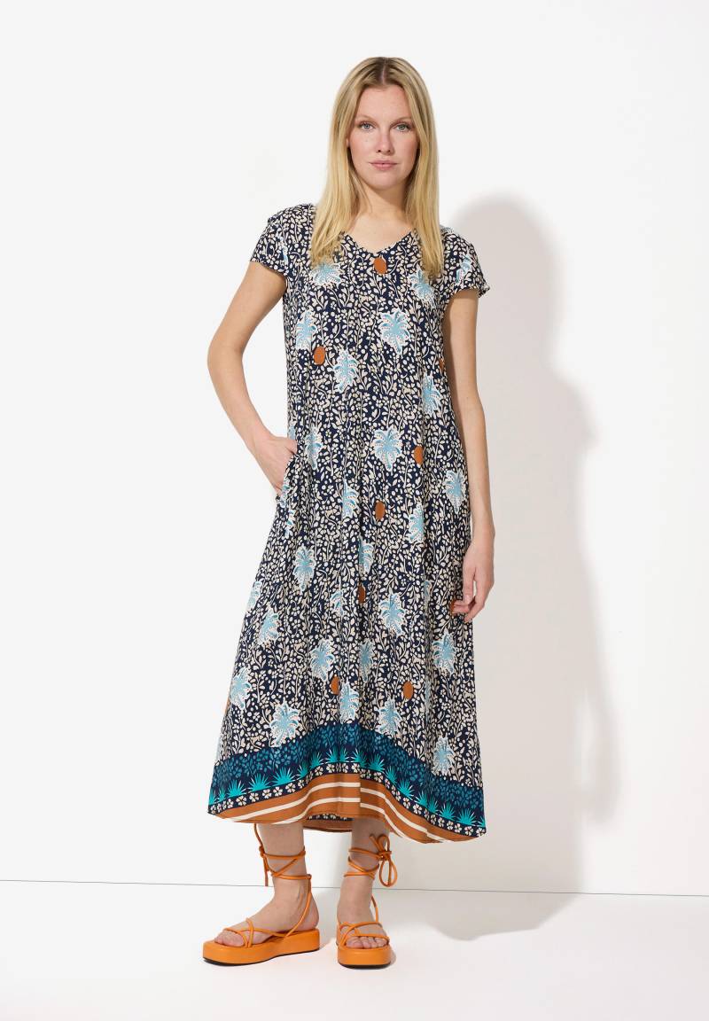 MORE & MORE - Printkleid blau - Gr. - 46 von MORE & MORE